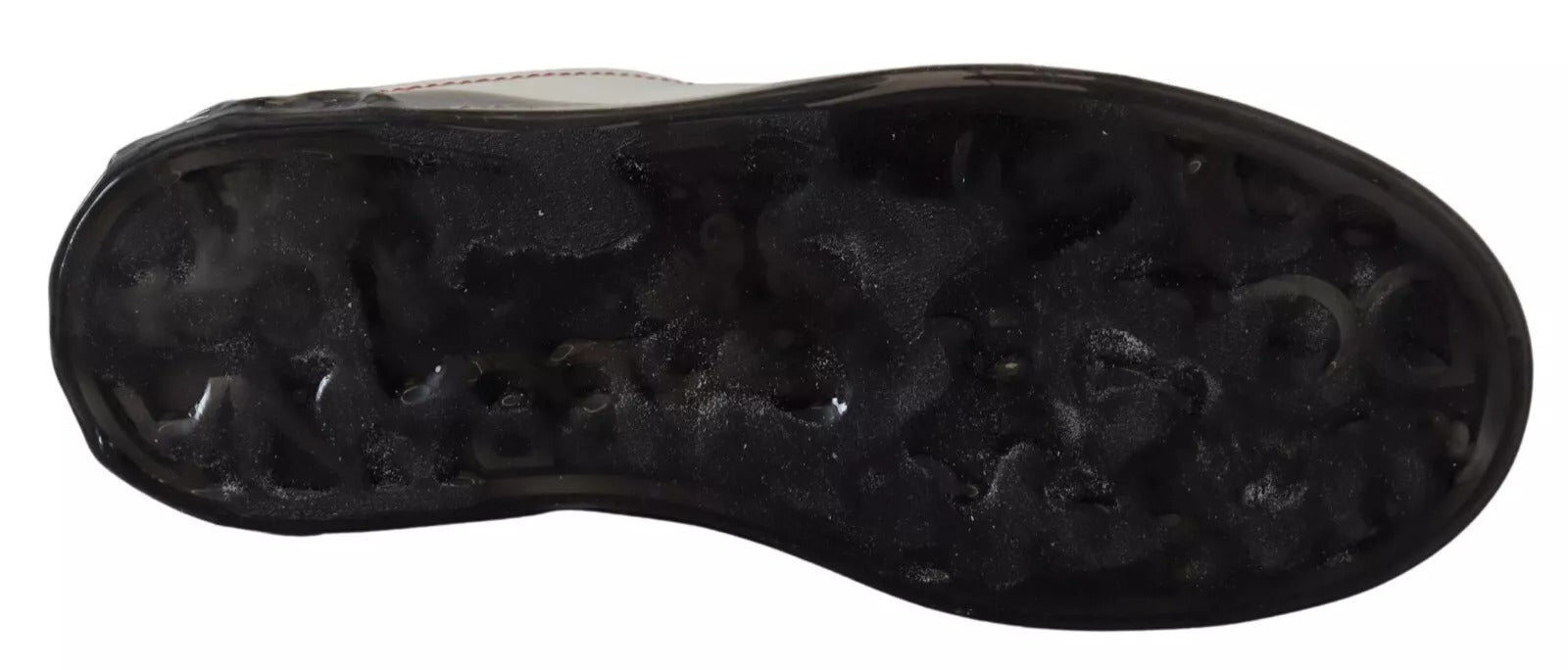 Dolce & Gabbana Weiß Leder Portofino Turnschuhe Schuhe