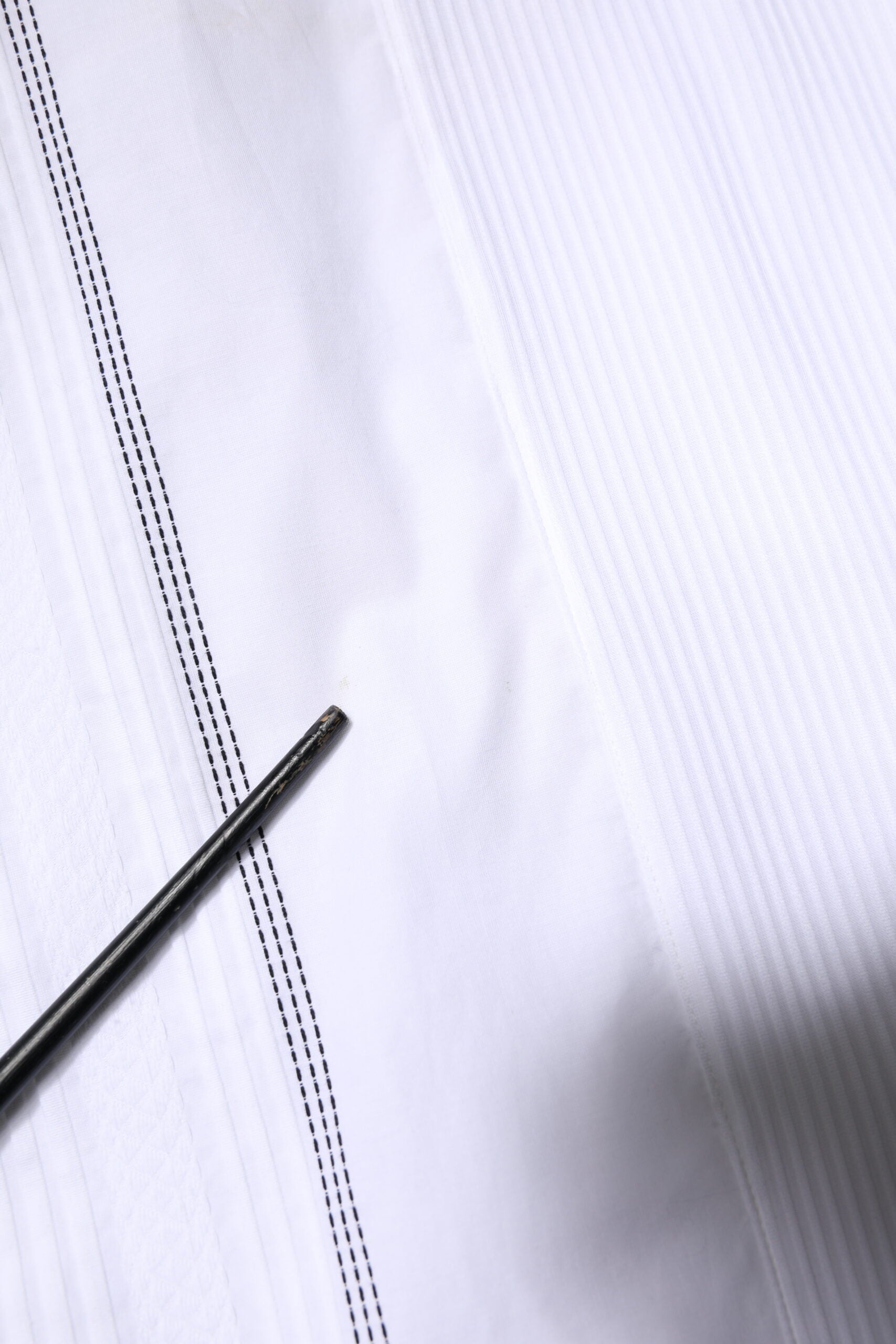 Dolce & Gabbana Weißes Baumwollhemd mit langen Ärmeln und Knopfleiste