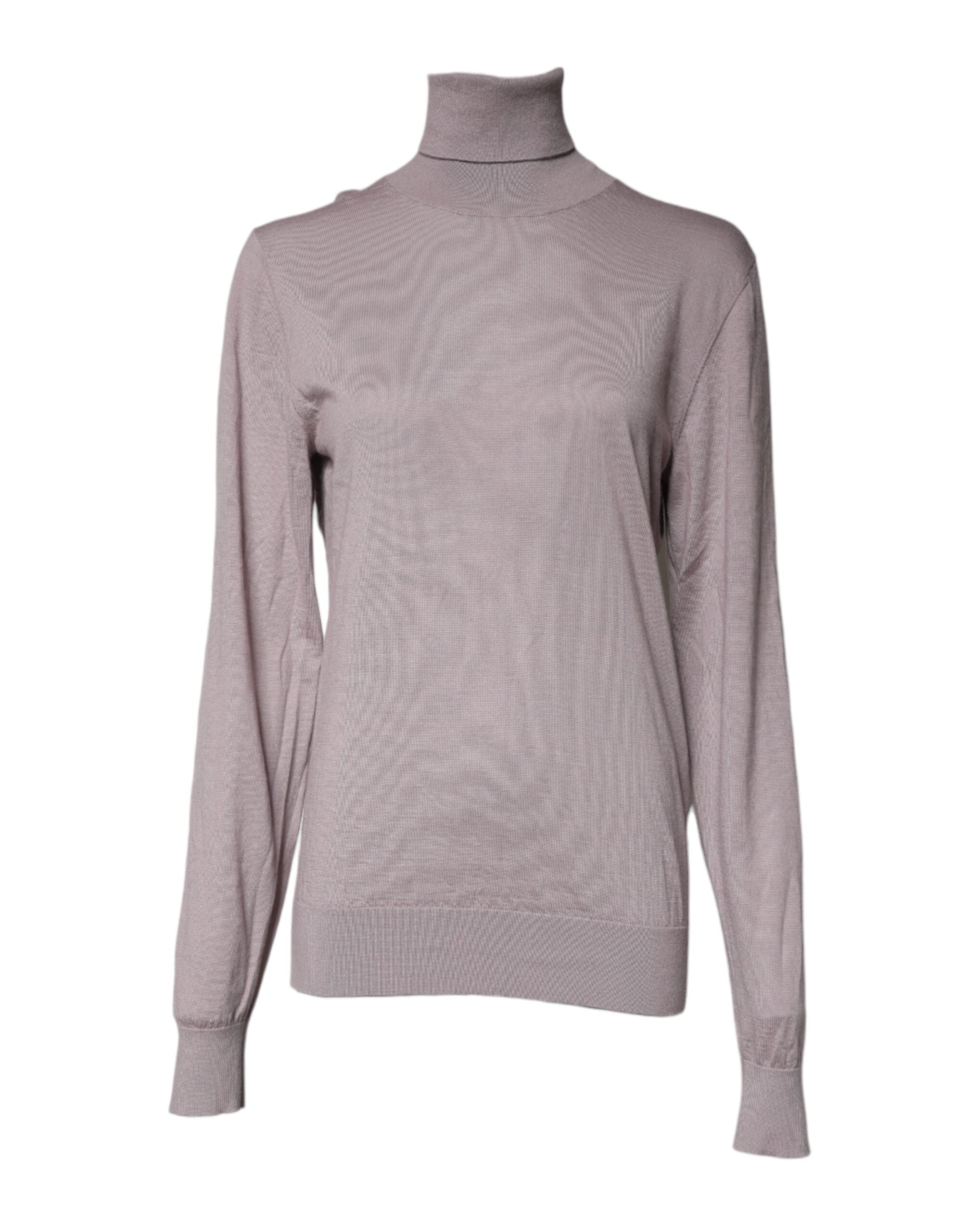 Dolce & Gabbana Brauner Kaschmir-Rollkragenpullover