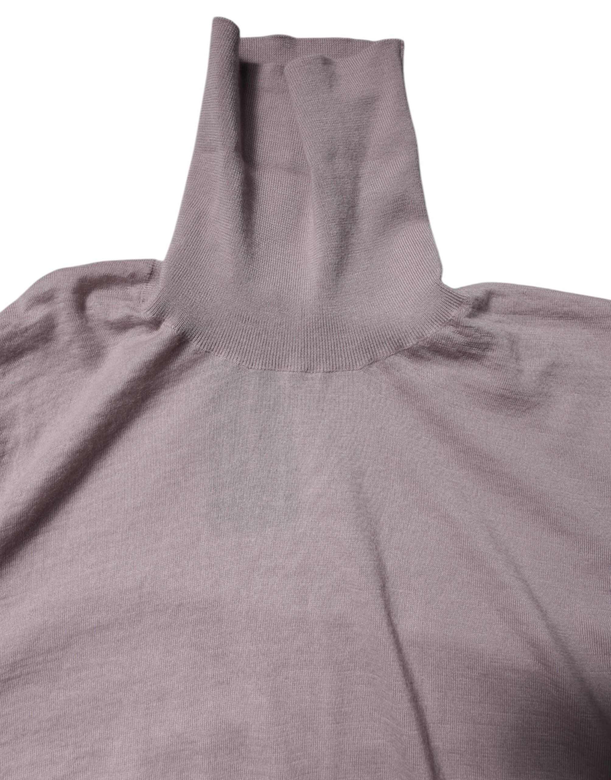 Dolce & Gabbana Brauner Kaschmir-Rollkragenpullover