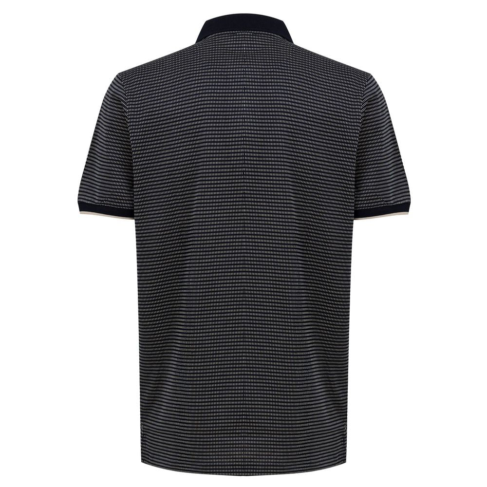 Dunhill Blaues Baumwoll-Poloshirt
