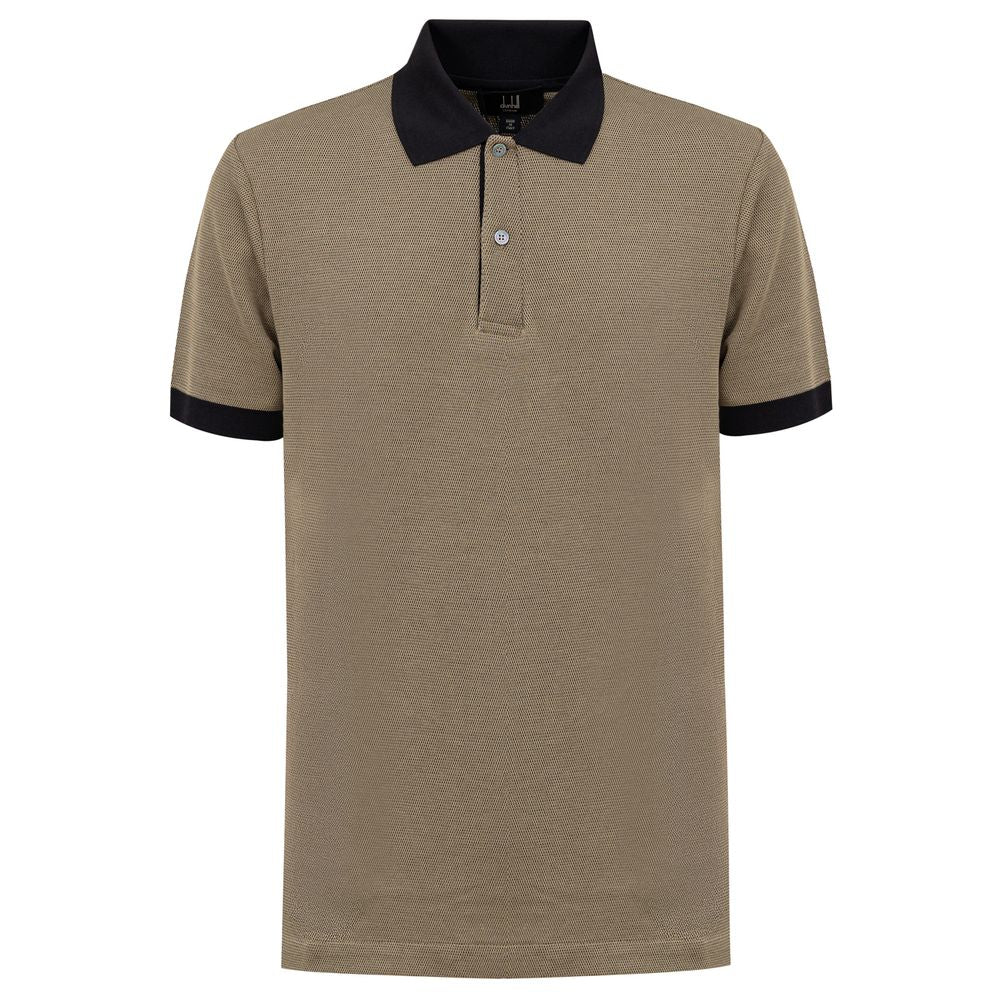 Dunhill Grünes Baumwoll-Poloshirt