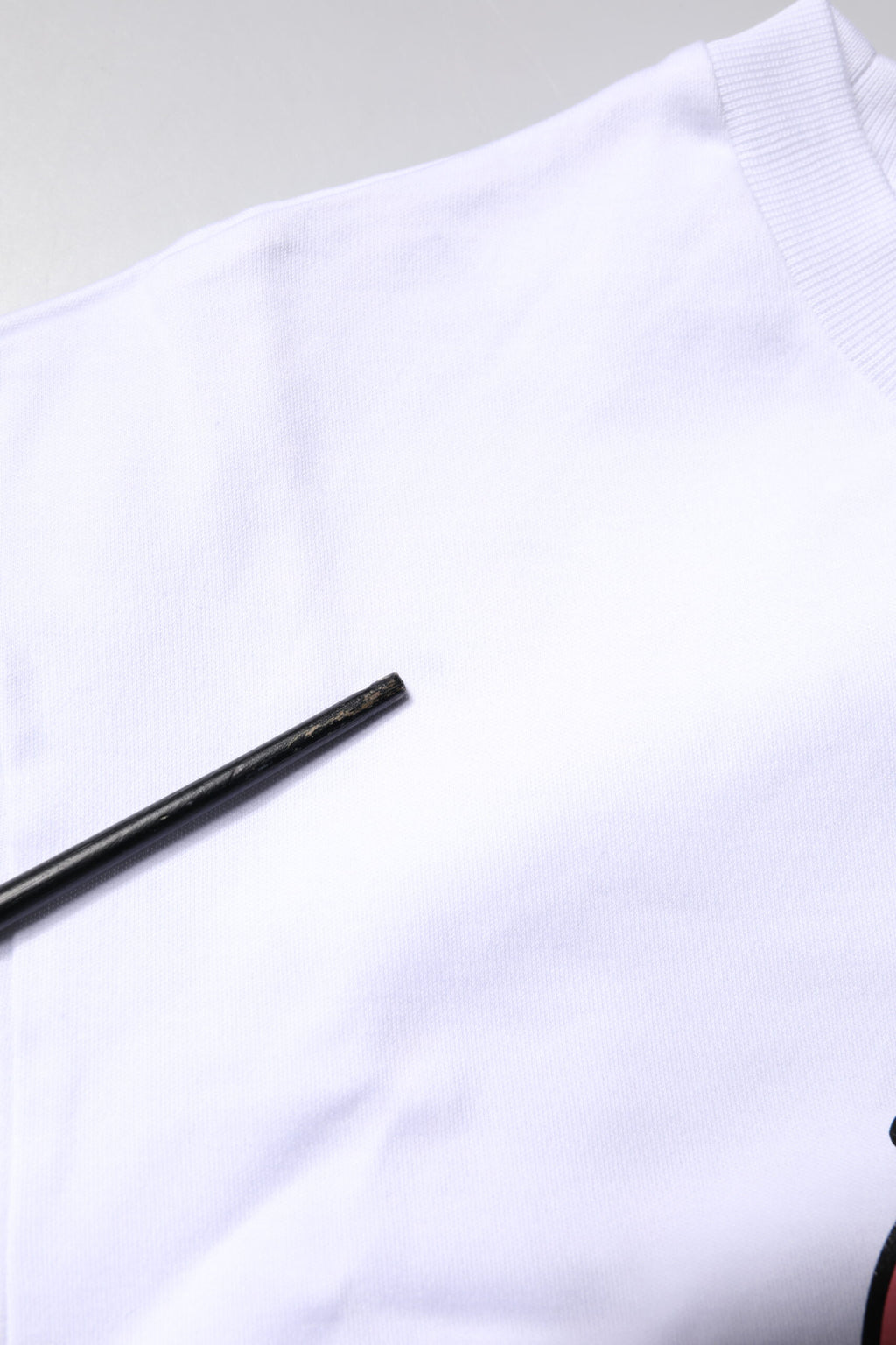 Dolce & Gabbana Weißes bedrucktes T-Shirt mit Rundhalsausschnitt aus Baumwolle