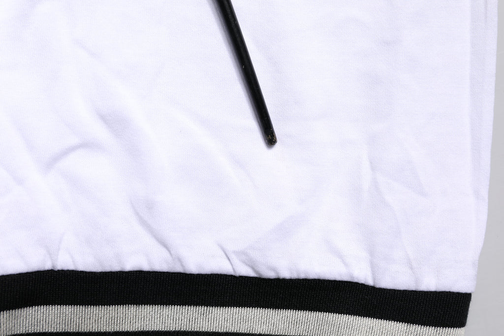 Dolce & Gabbana Weißes Baumwolle DG Mode Rundhals T-Shirt