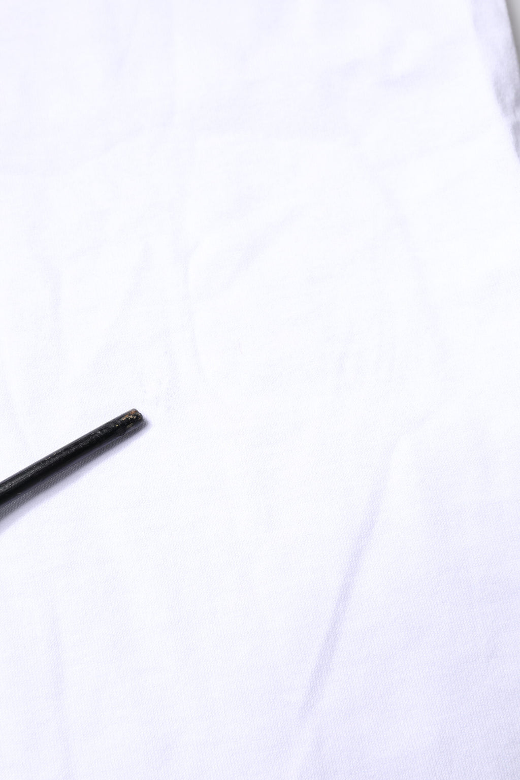 Dolce & Gabbana Weißes Baumwoll-T-Shirt mit Rundhalsausschnitt