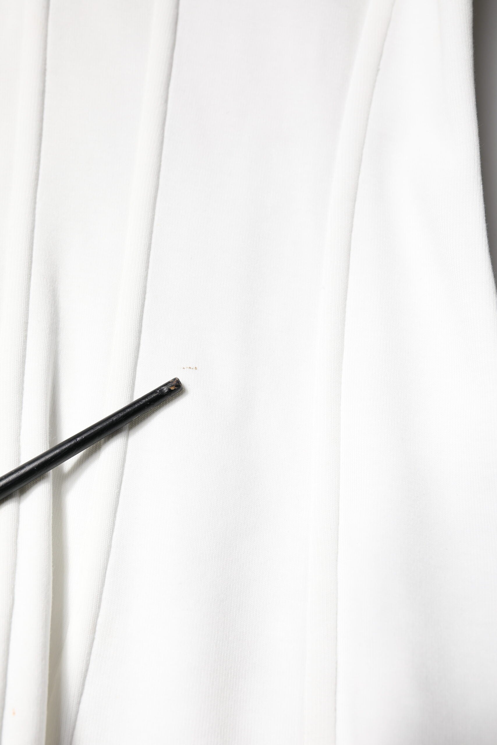 Dolce & Gabbana Weißes Blusentop aus Baumwollmischung mit 3/4 Ärmeln