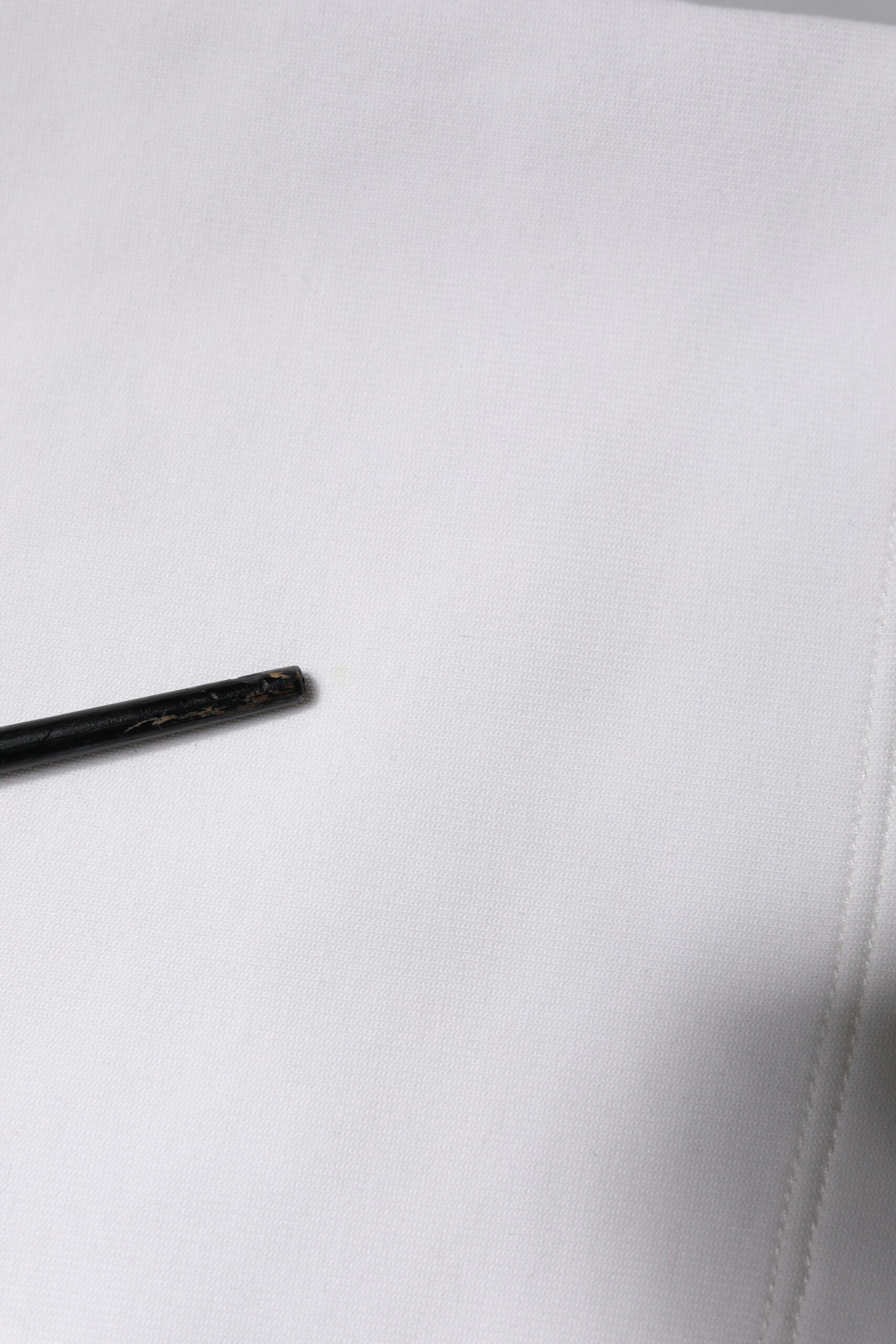 Dolce & Gabbana Weißes Blusentop aus Baumwollmischung mit 3/4 Ärmeln