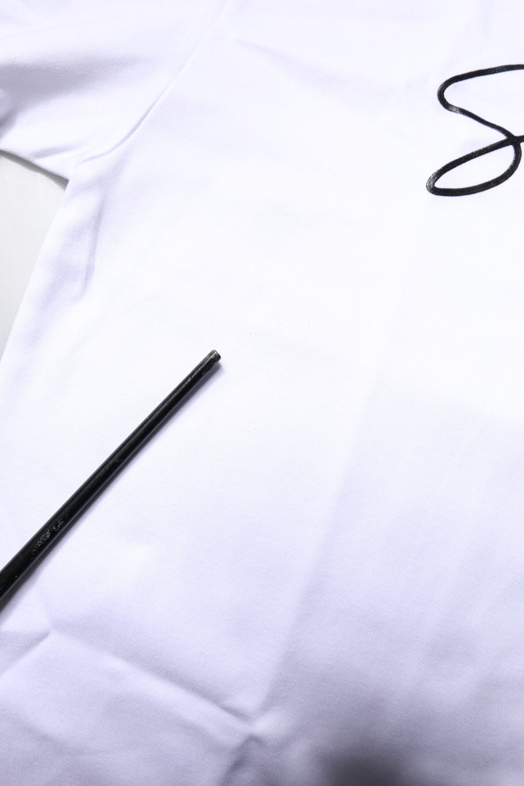 Dolce & Gabbana Weißes bedrucktes Baumwoll-T-Shirt mit Rundhalsausschnitt