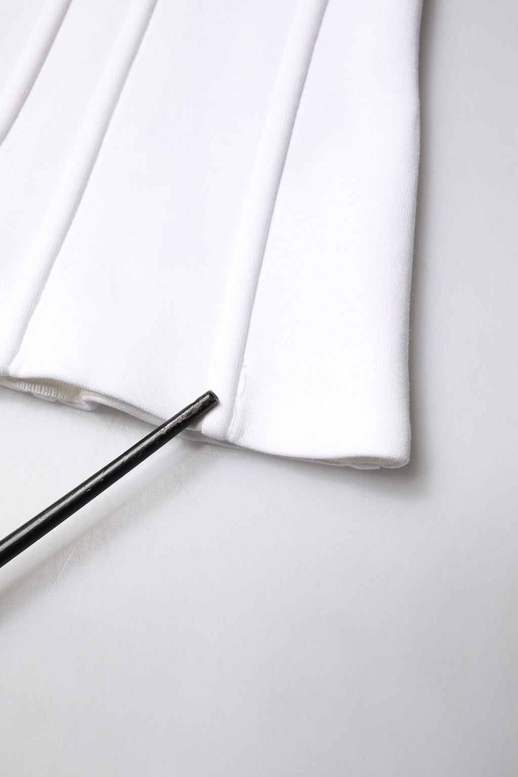 Dolce & Gabbana Weißes Blusentop aus Baumwollmischung mit 3/4 Ärmeln