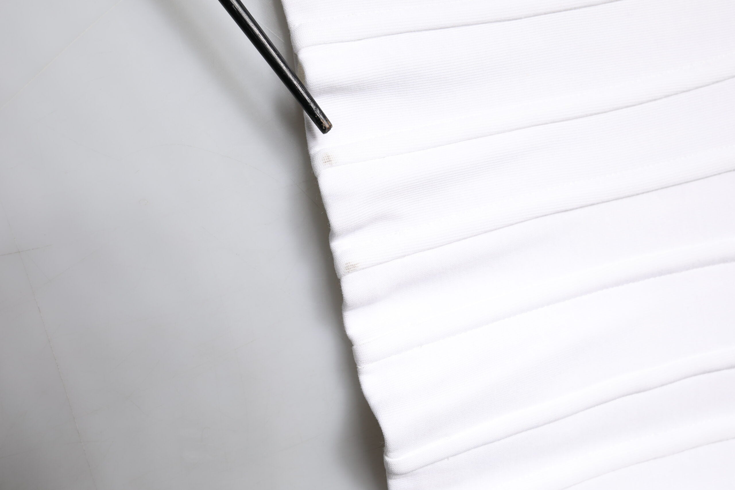 Dolce & Gabbana Weißes Blusentop aus Baumwollmischung mit 3/4 Ärmeln