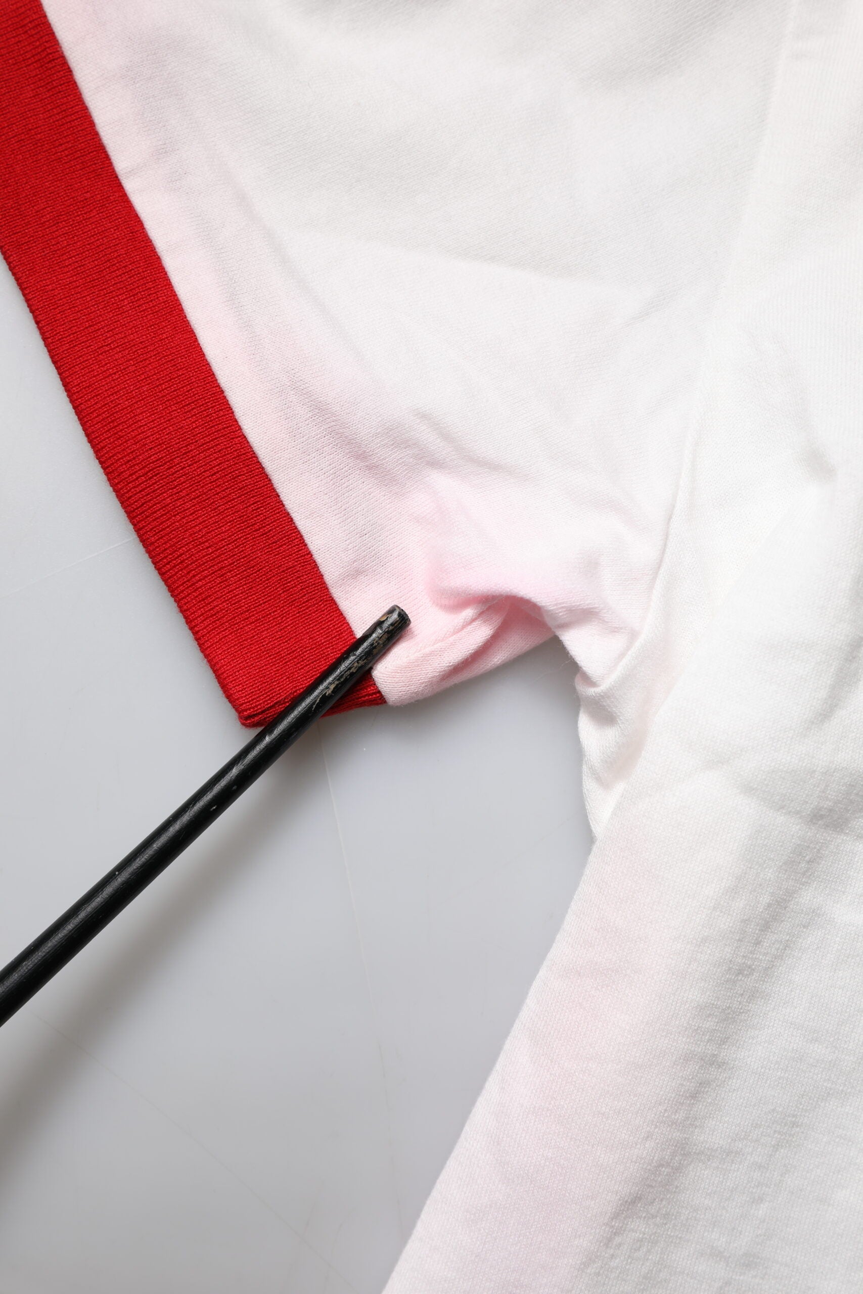 Dolce & Gabbana Weißes bedrucktes Rundhals-T-Shirt