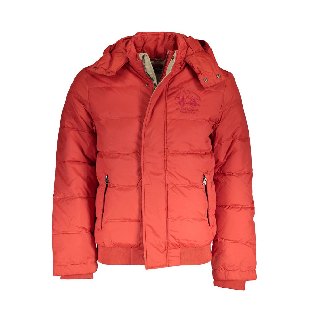 La Martina Orange Polyamid Herren Jacke