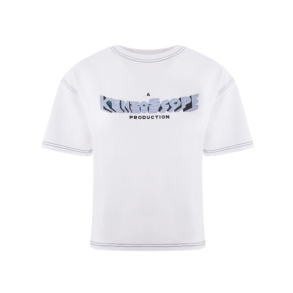Kenzo Elegantes weißes Baumwolltop für Frauen
