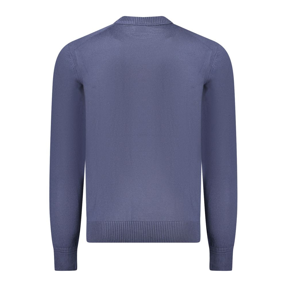 Hugo Boss Blauer Pullover aus Wolle für Männer