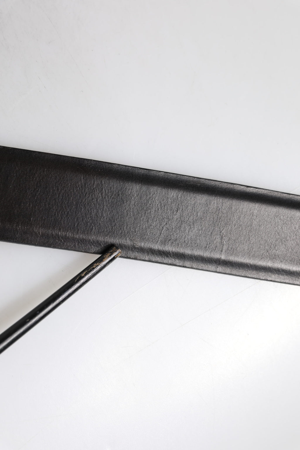 Dolce & Gabbana Schwarzer Leder Metallschnalle Klassischer Gürtel