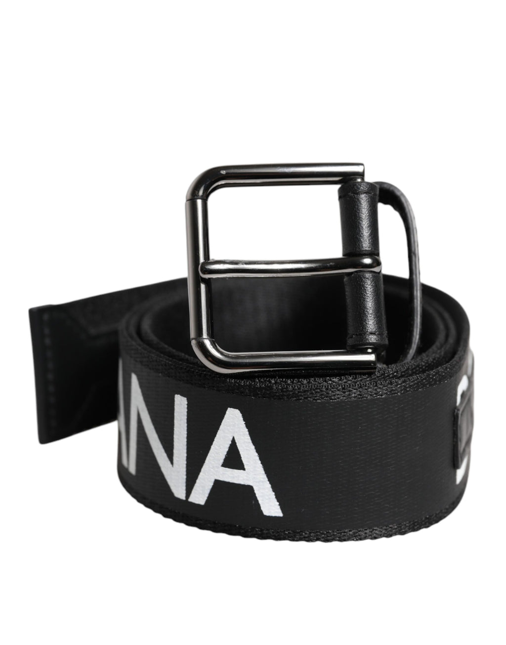 Dolce & Gabbana Schwarzer Leder-Gürtel mit klassischer Metall-Logo-Schnalle