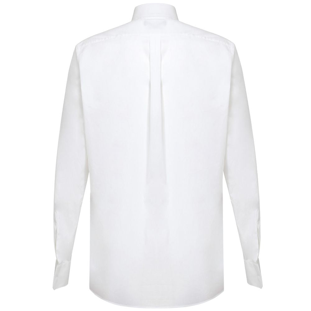 Dolce & Gabbana Weißes Baumwollhemd