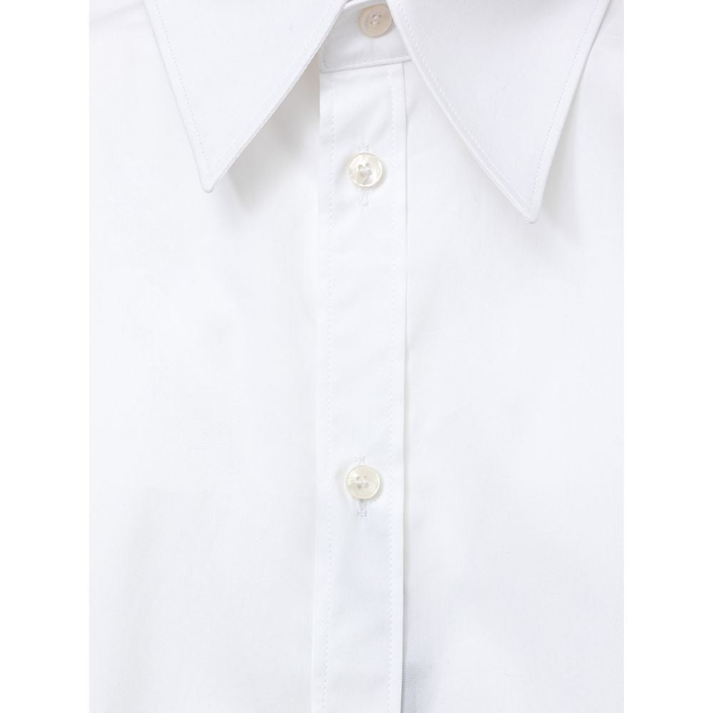 Dolce & Gabbana Weißes Baumwollhemd