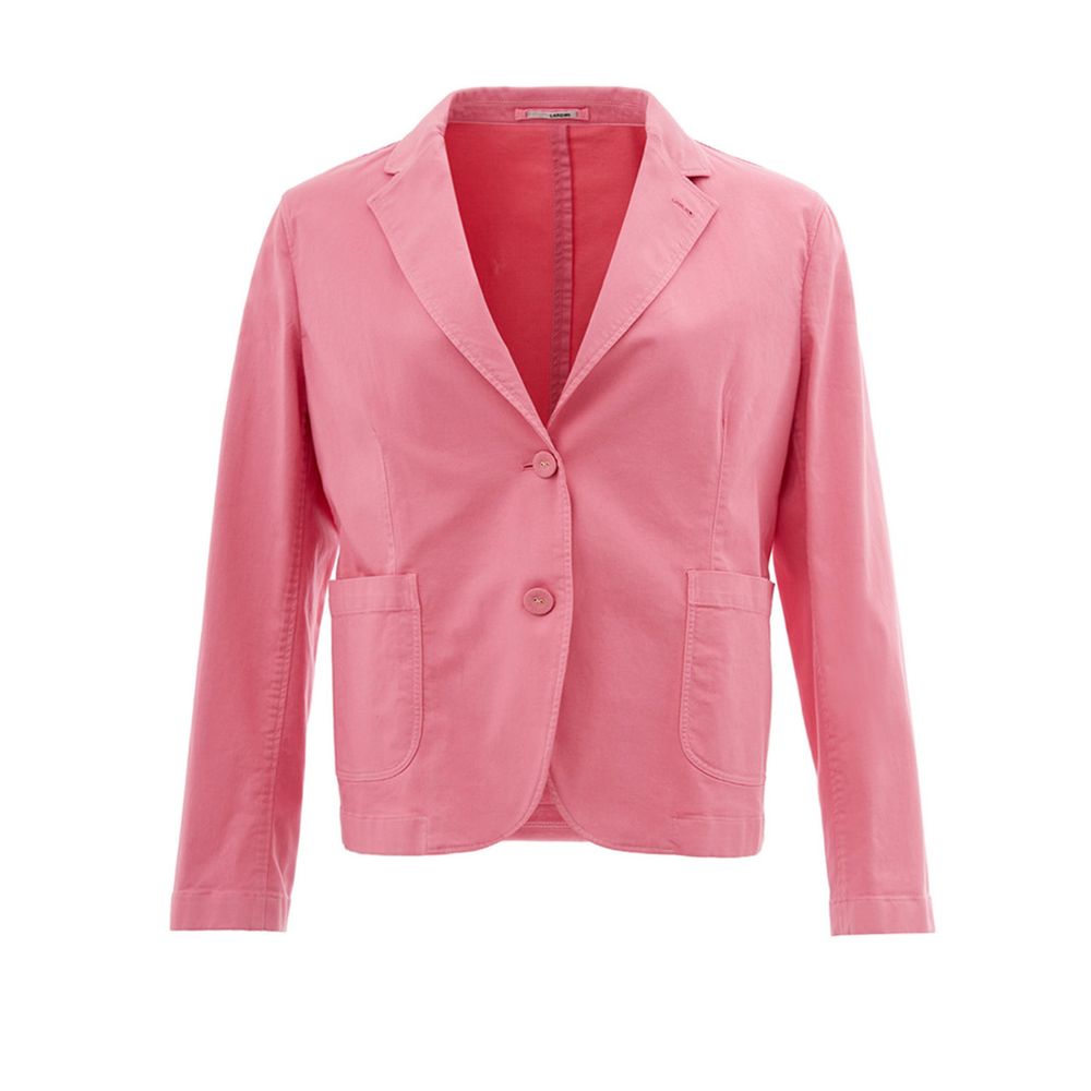 Lardini Elegante rosa Baumwolljacke für Sie