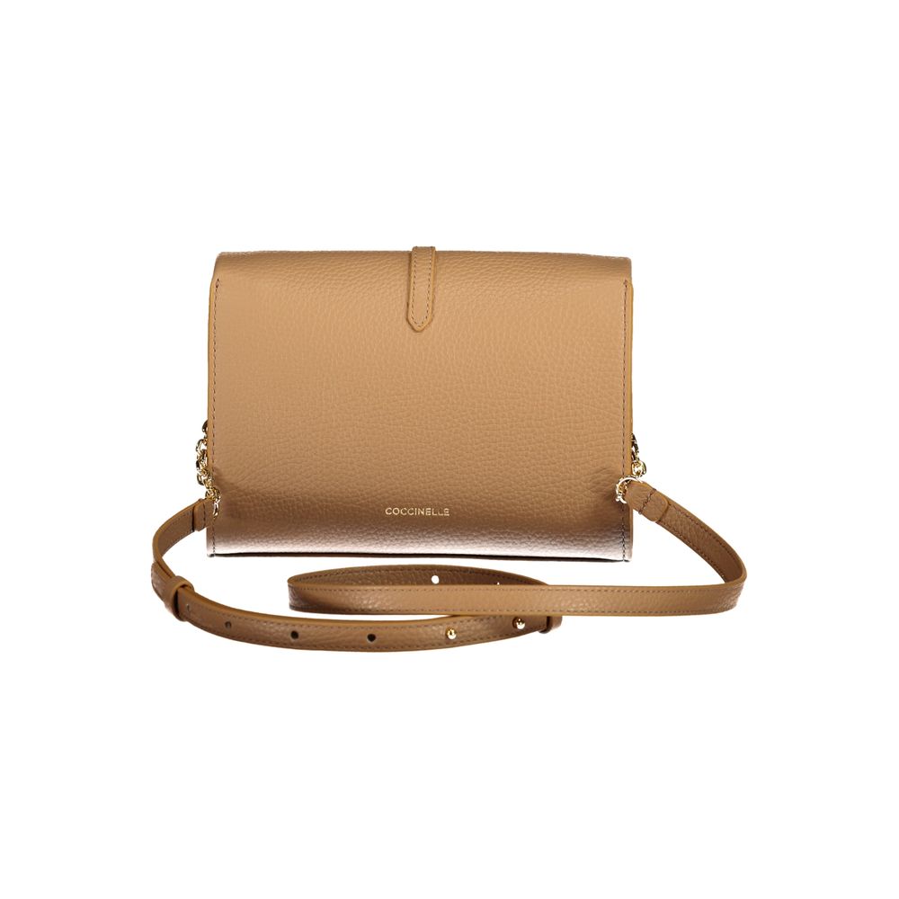 Coccinelle Braune Lederhandtasche