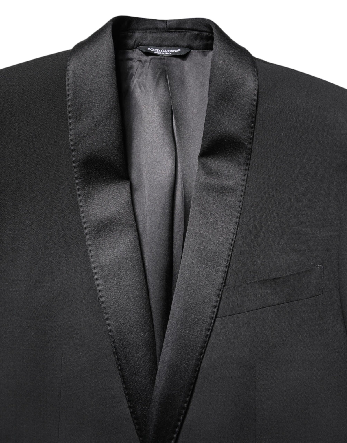 Dolce & Gabbana Zwarte Single Breasted Herenjas MARTINI Blazer