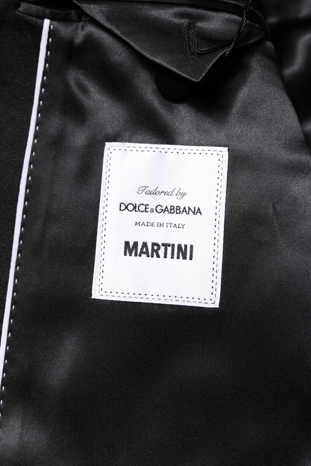 Dolce & Gabbana Zwarte Single Breasted Herenjas MARTINI Blazer