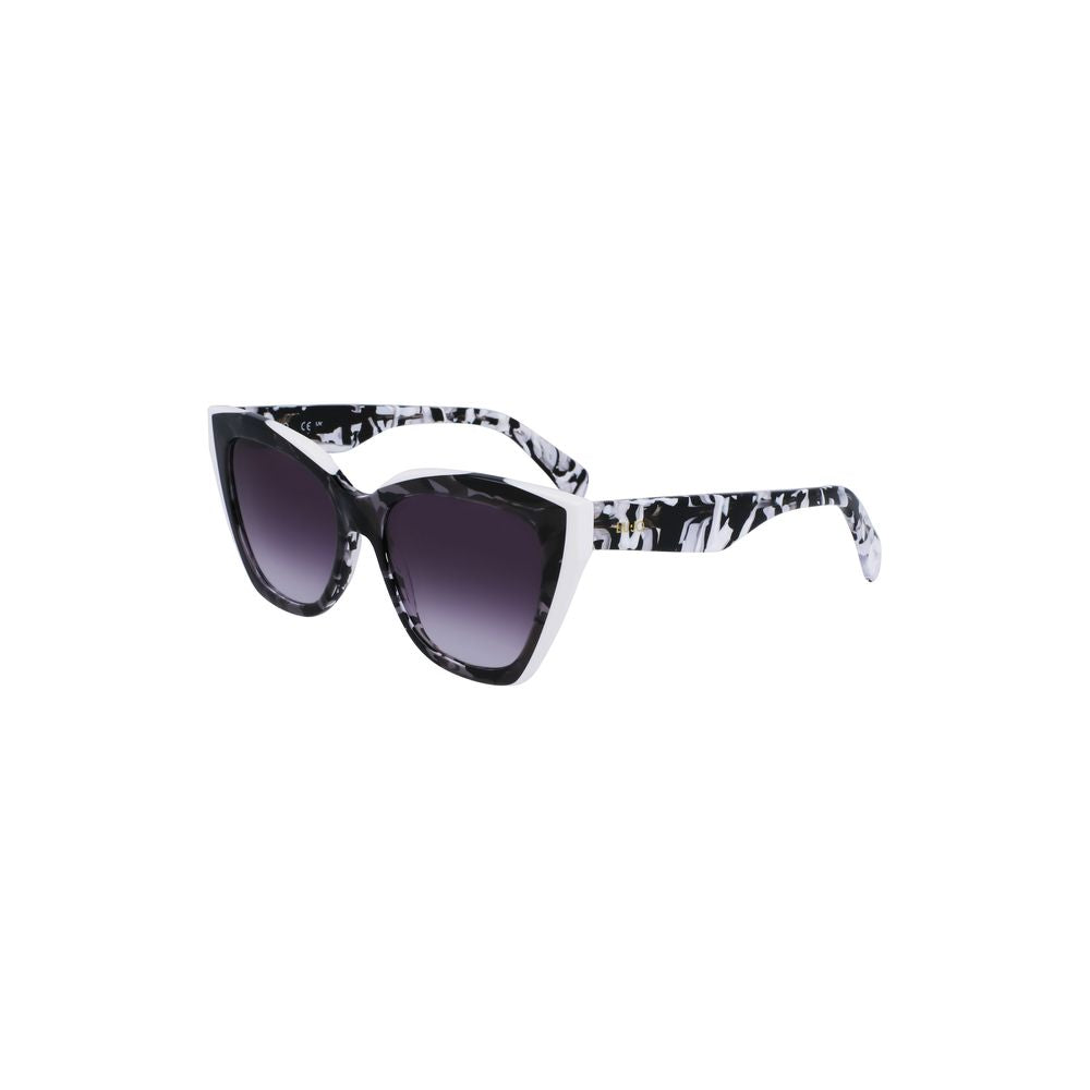 Liu Jo Weiße Acetat-Sonnenbrille für Frauen