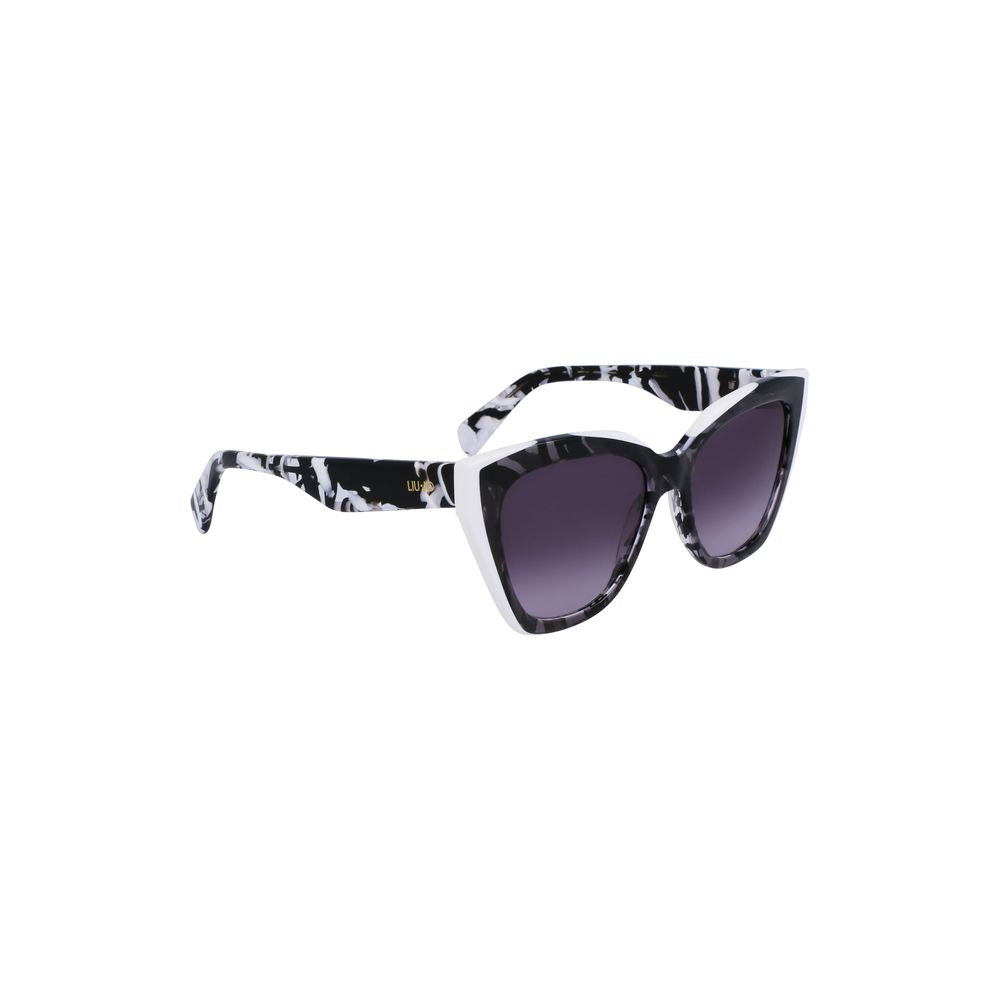 Liu Jo Weiße Acetat-Sonnenbrille für Frauen