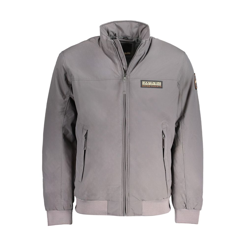 Napapijri Graue Polyamid Herren Jacke