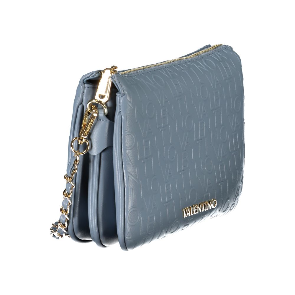Mario Valentino Azzurro Polyurethane Women Handbag