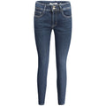 Guess Jeans Blue Cotton Women Skinny Jean