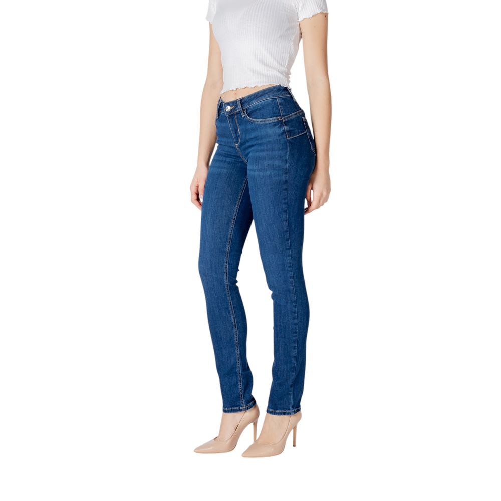 Liu Jo Blaue Mom-Jeans aus Baumwolle
