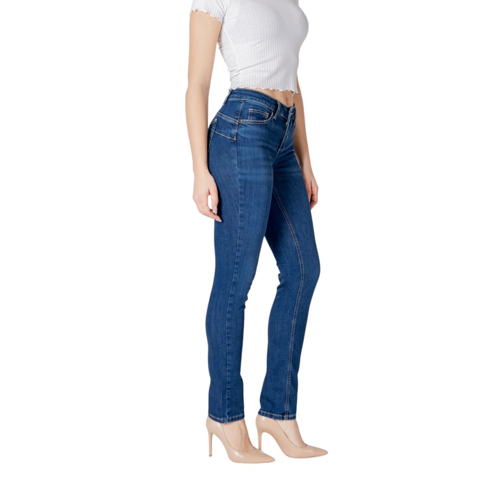 Liu Jo Blaue Mom-Jeans aus Baumwolle