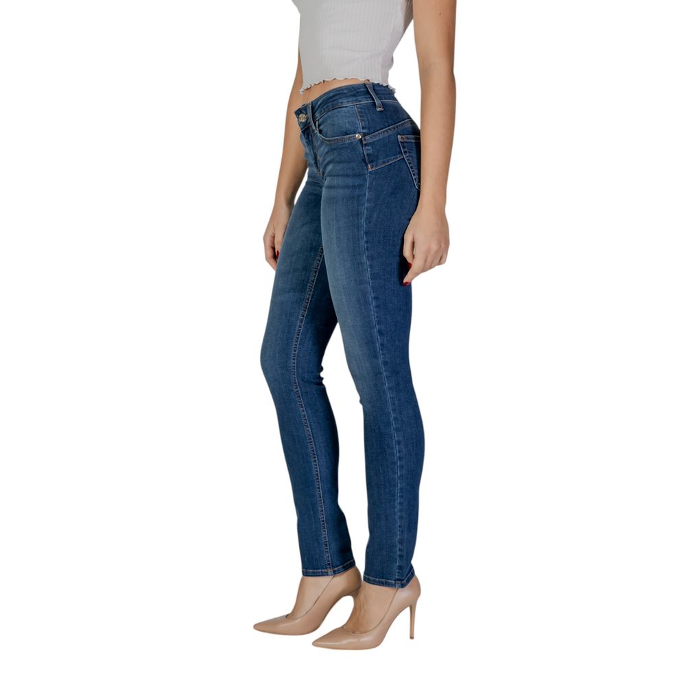 Liu Jo Blaue Slim Fit Jeans aus Baumwolle