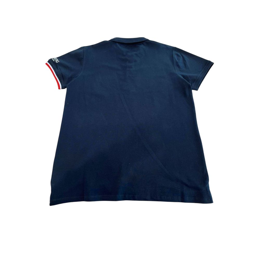 Iceberg Blaues Baumwoll-Poloshirt für Männer