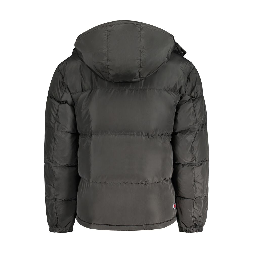 Tommy Hilfiger Schwarze Polyester Herren Jacke