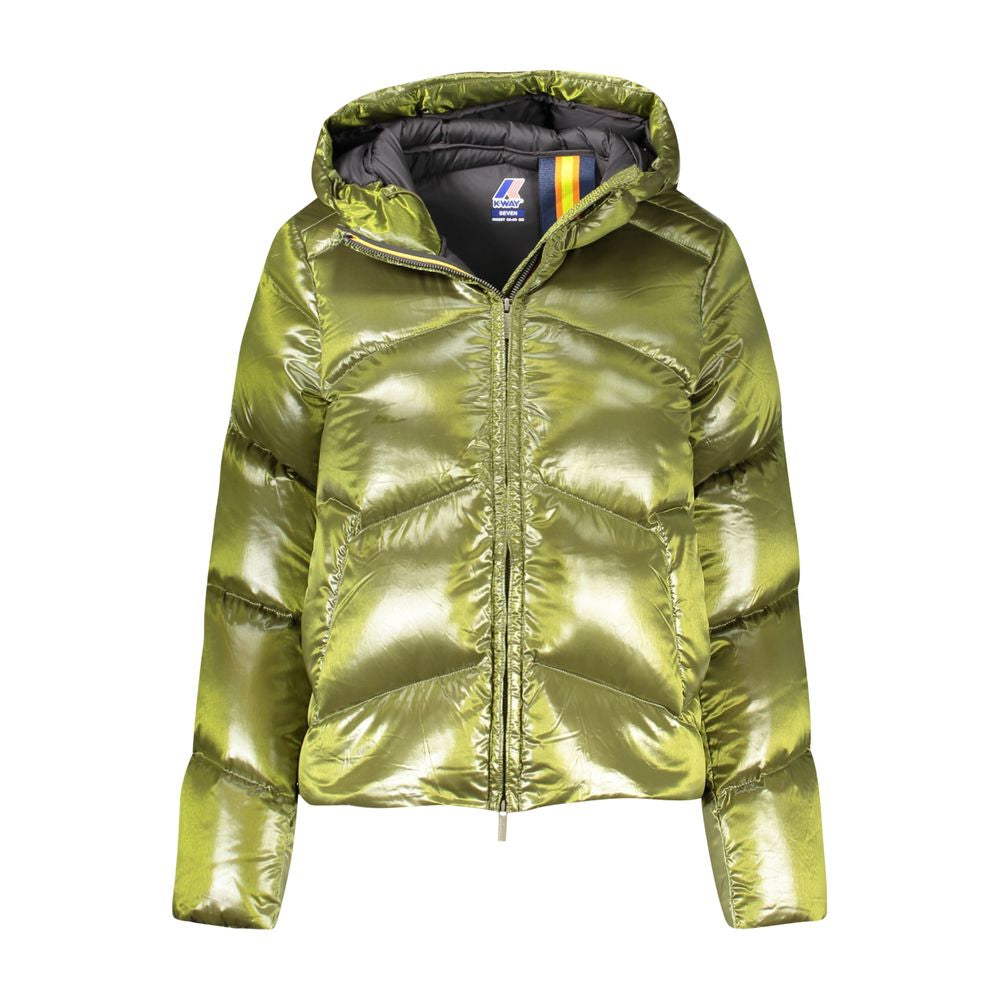 K-WAY Grüne Polyamid Damen Jacke