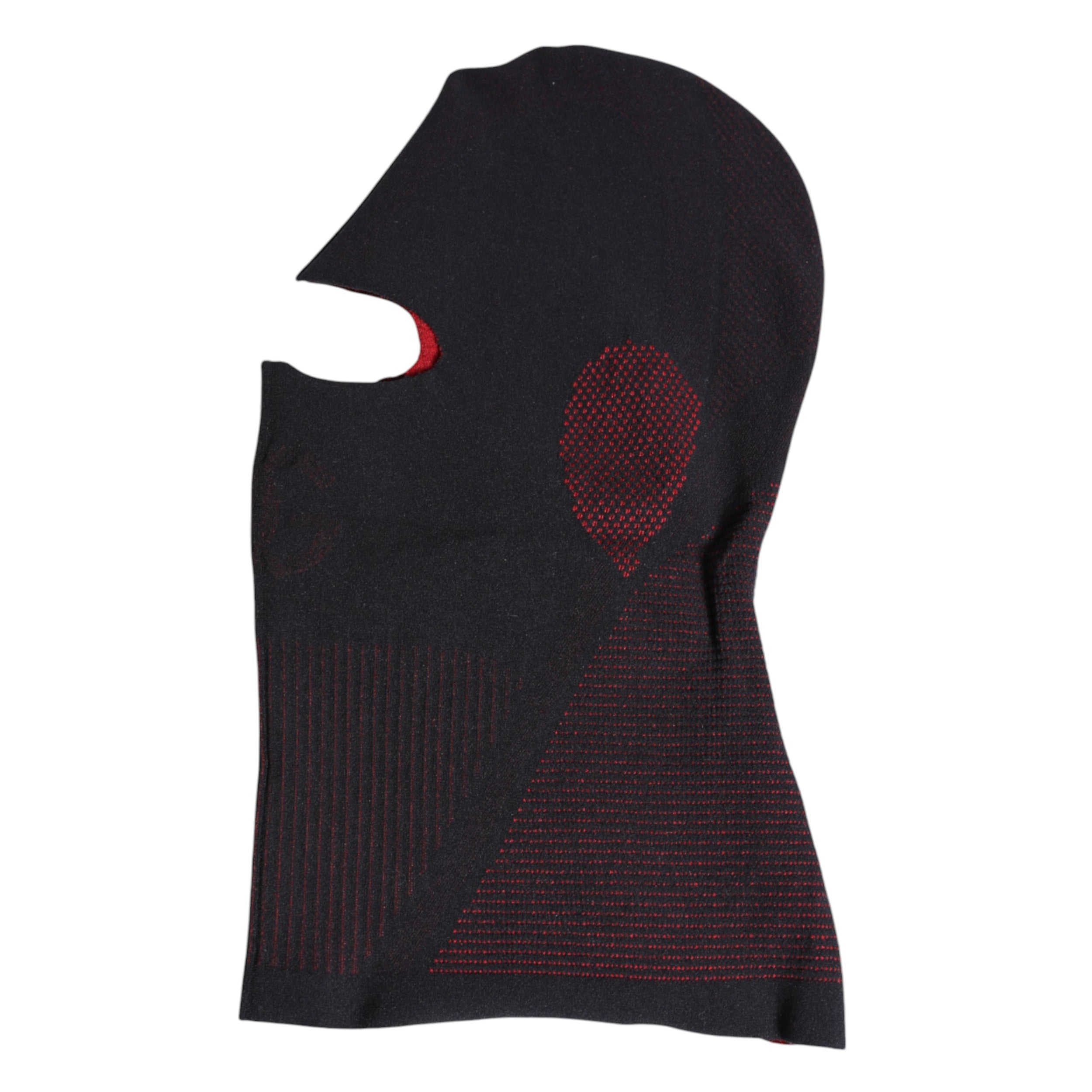 Dolce & Gabbana Schwarz Baumwolle gestrickt Skimaske Balaclava Hut
