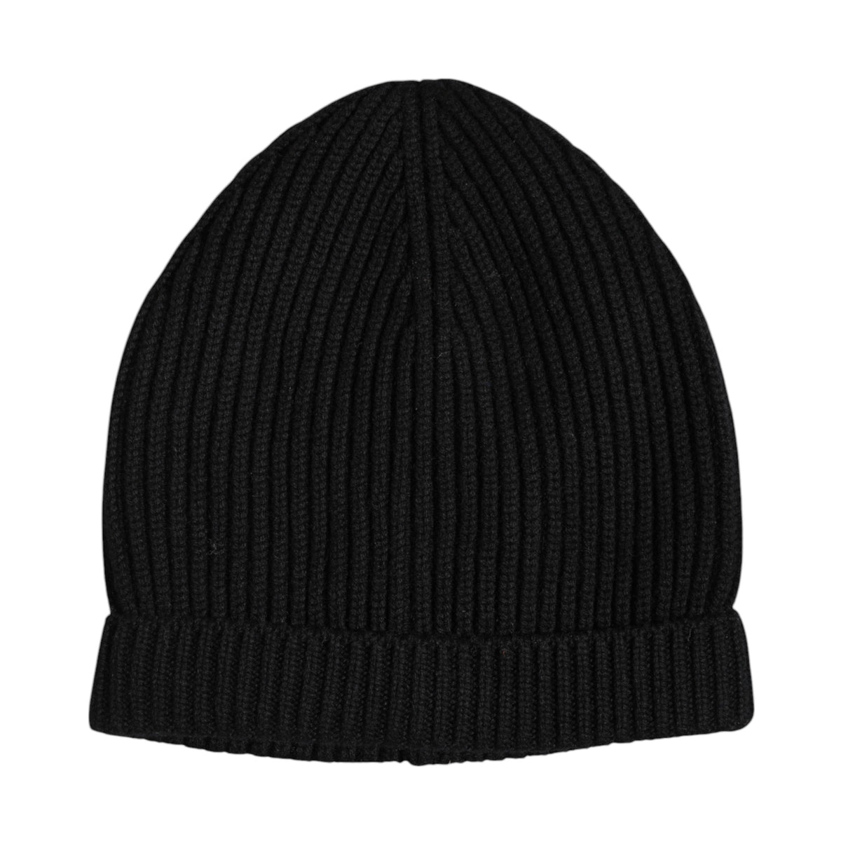 Dolce & Gabbana Schwarze Kaschmir-Strickmütze für den Winter