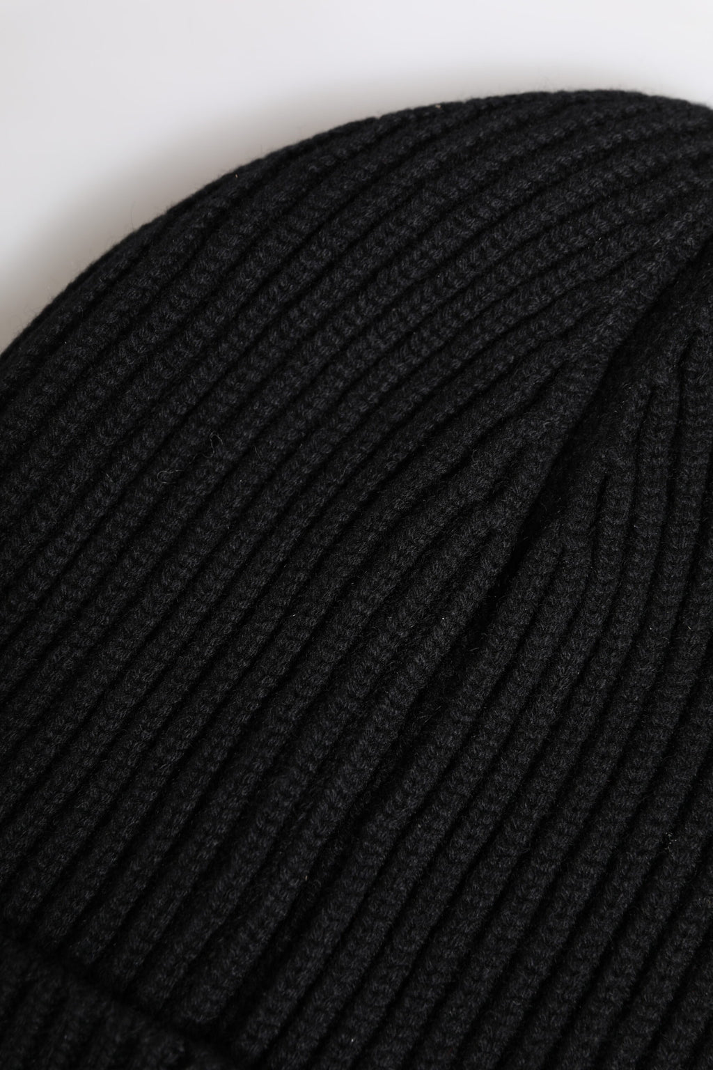 Dolce & Gabbana Schwarze Kaschmir-Strickmütze Winter Beanie