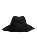 Dolce & Gabbana Zwarte Trilby Fedora Hoed met Brede Rand