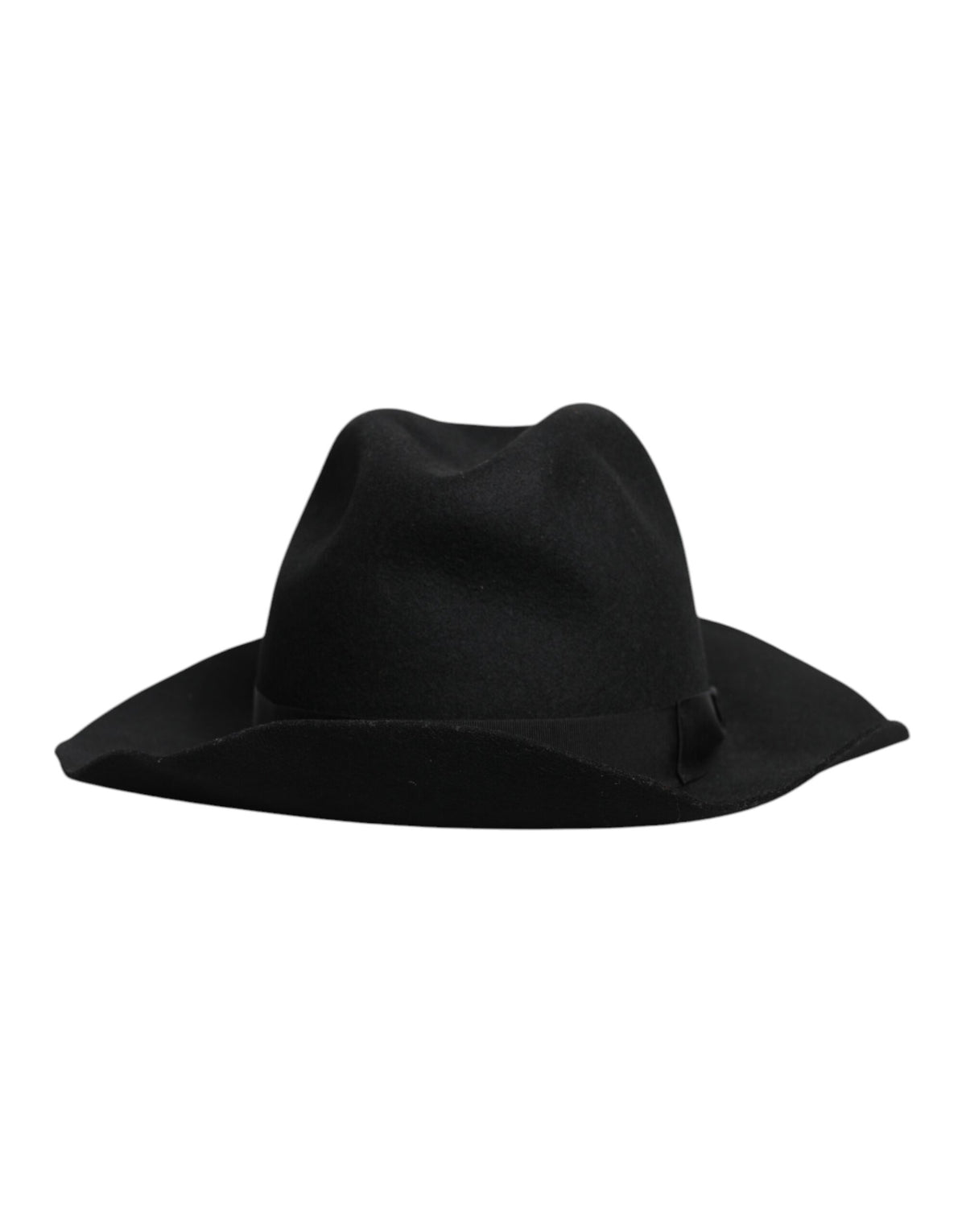 Dolce & Gabbana Zwarte Trilby Fedora Hoed met Brede Rand