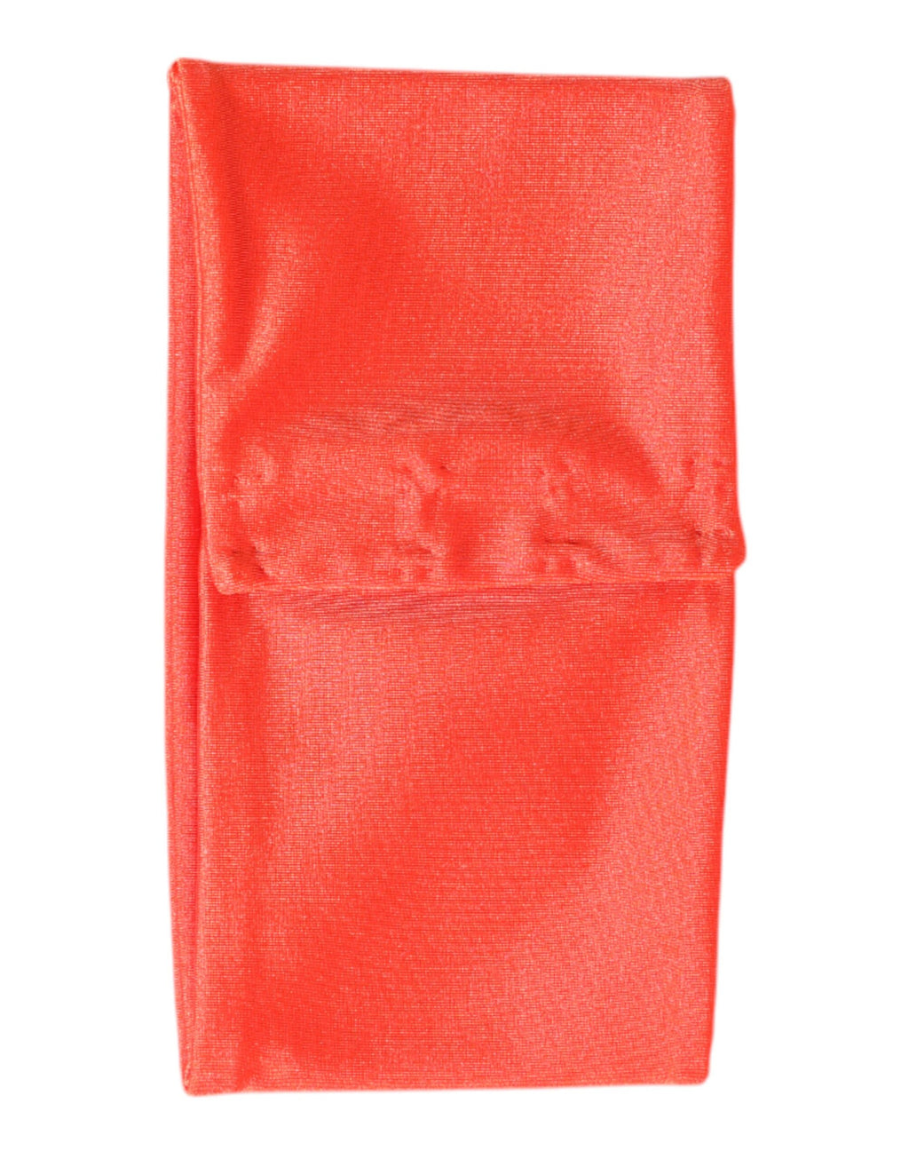 Dolce & Gabbana Orange Nylon Stretch Damen Halswärmer Schal