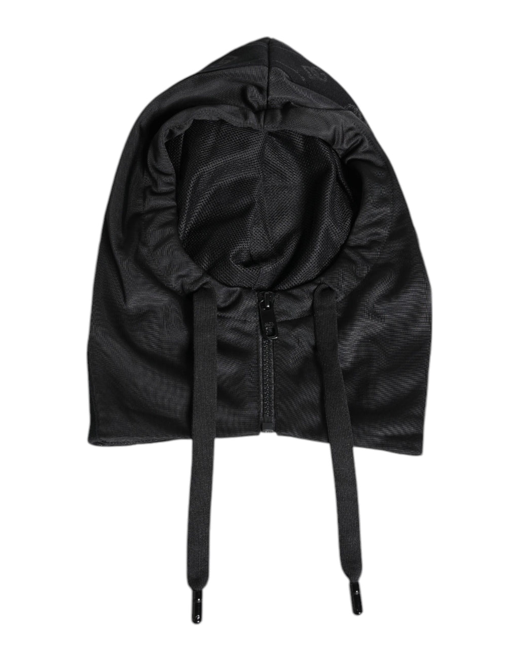 Dolce & Gabbana Schwarzer Polyester-Ganzkopf-Wickelhut