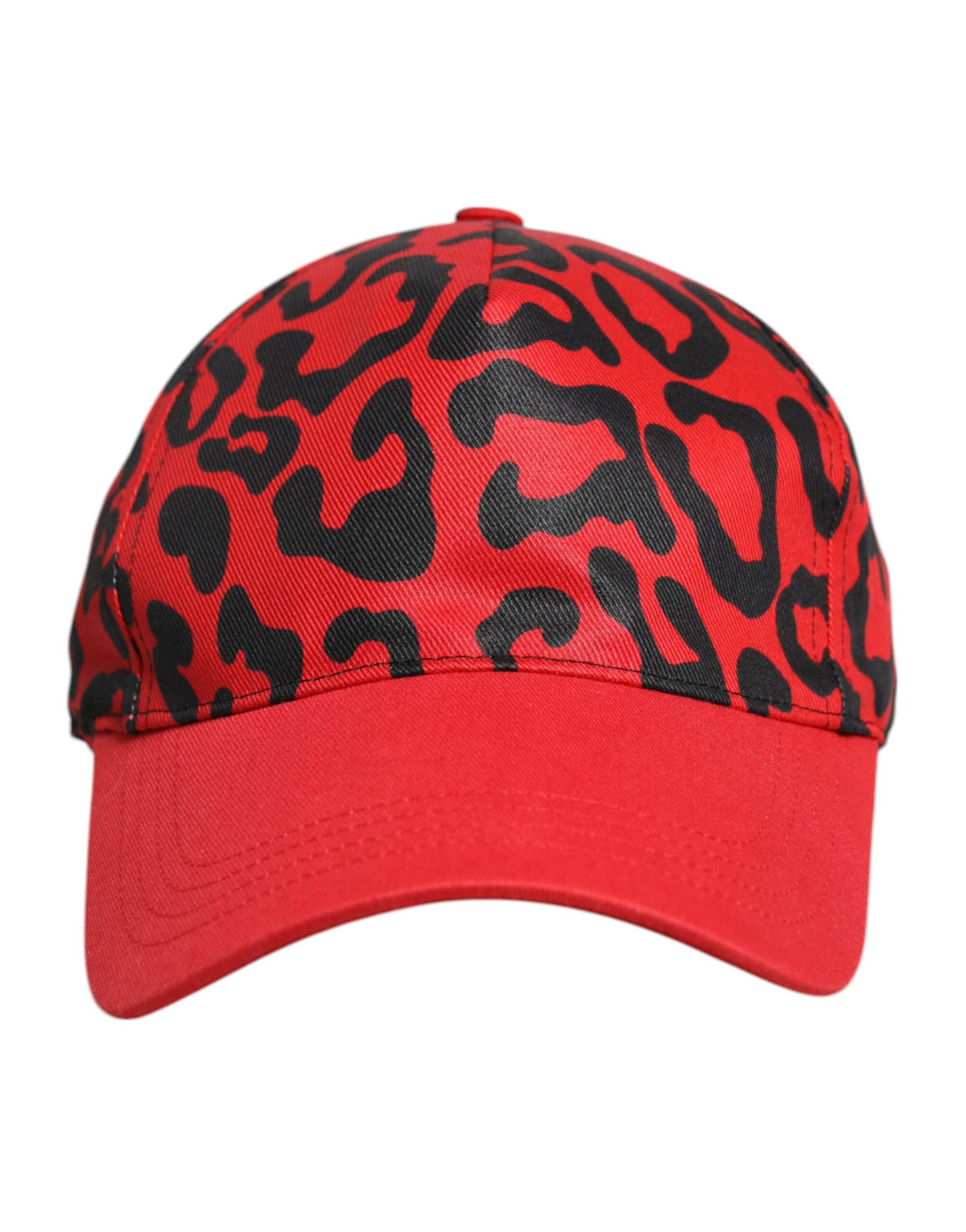 Dolce & Gabbana Rote Baumwolle 6 Panels Frauen Baseballmütze