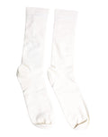 Dolce & Gabbana White Cotton Solid Mid Calf Men Socks