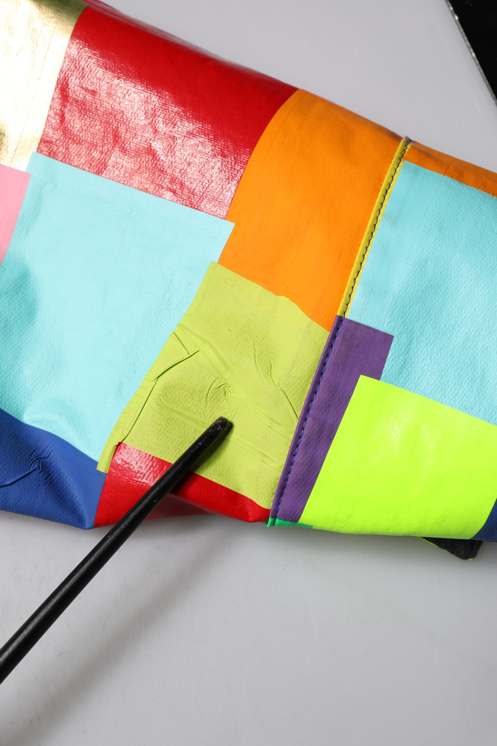 Dolce & Gabbana Multicolor Baumwolle Full Zip Männer Biker Jacke