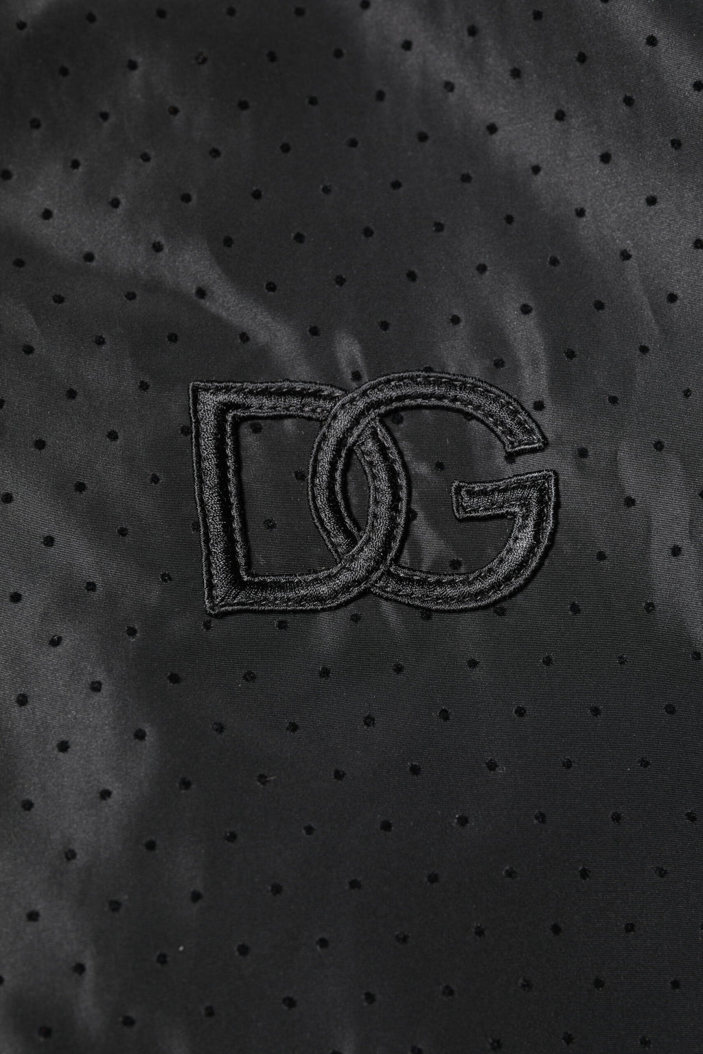 Dolce & Gabbana Schwarze Bomberjacke mit langen Ärmeln und durchgehendem Reißverschluss