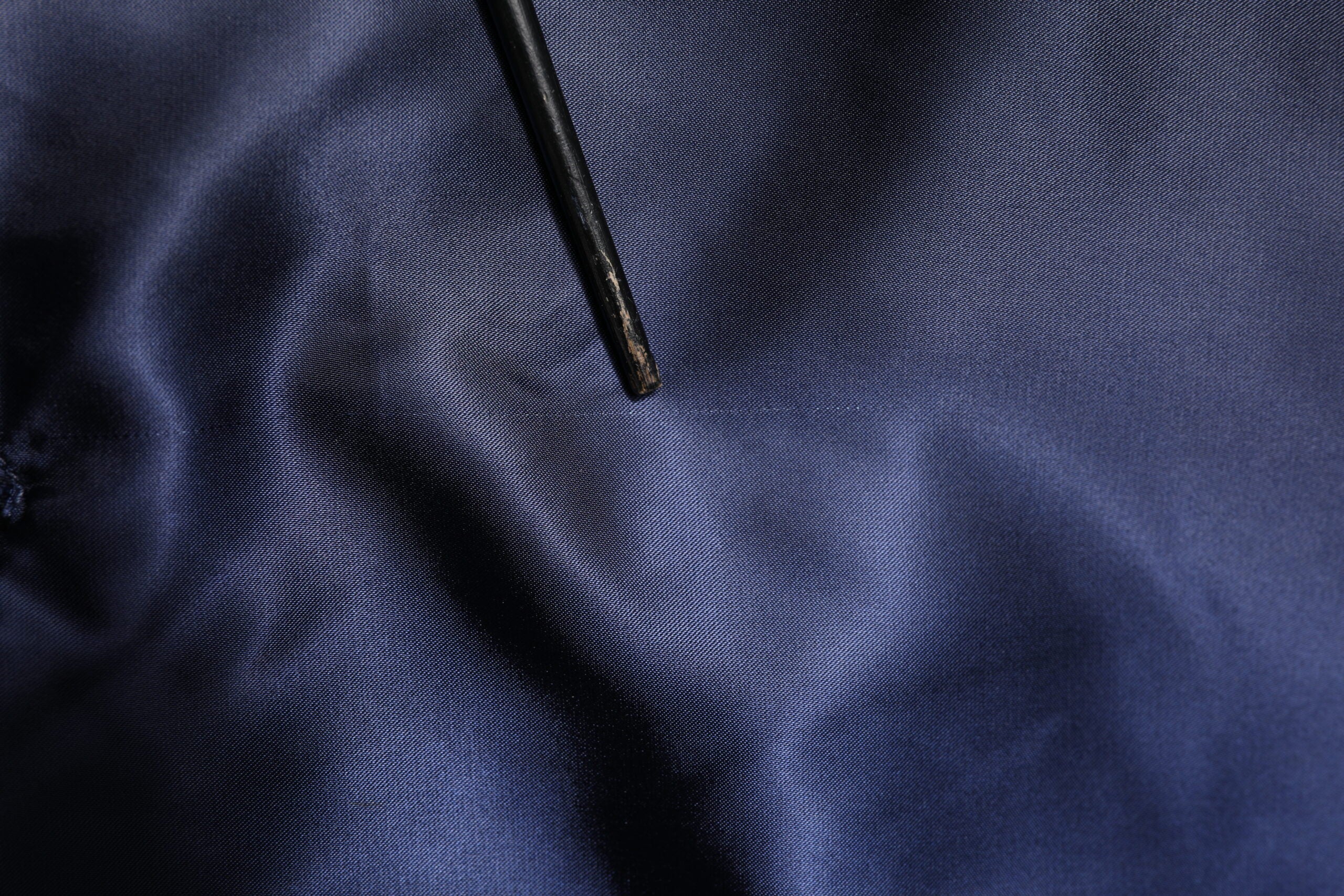 Dolce & Gabbana Blaue Nylon DG Crown Bomberjacke mit durchgehendem Reißverschluss