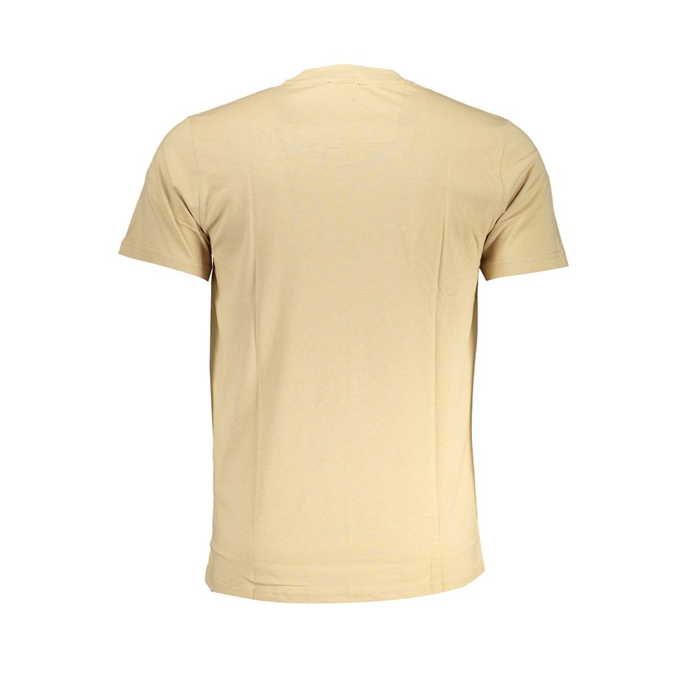 Cavalli Class T-Shirt aus beiger Baumwolle